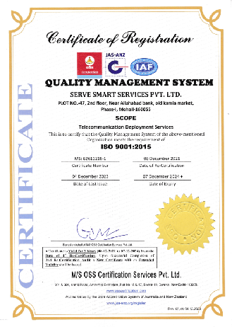quality certificate